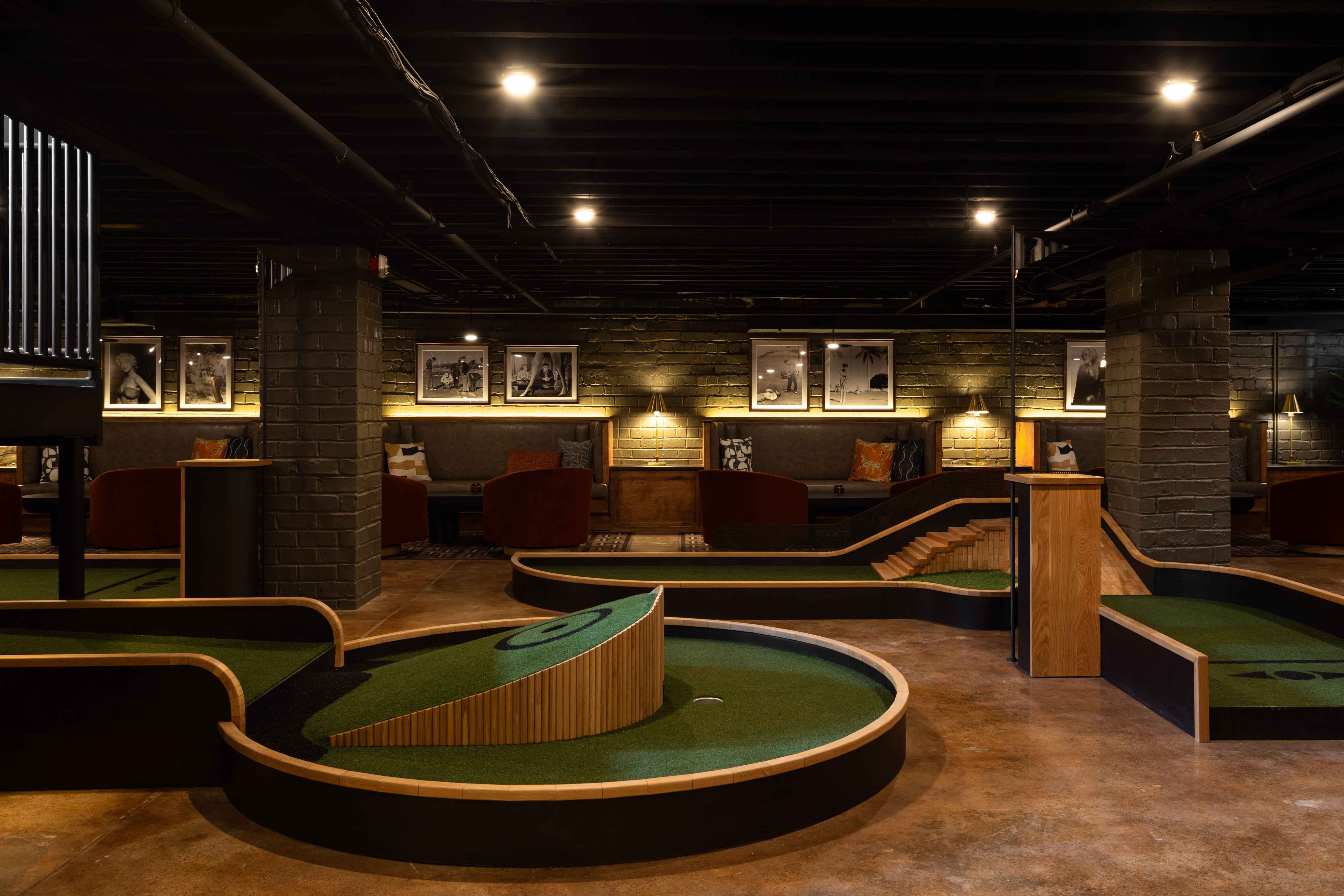 Birdietown Mini Golf + Lounge: A Design Journey in Lakewood, Ohio