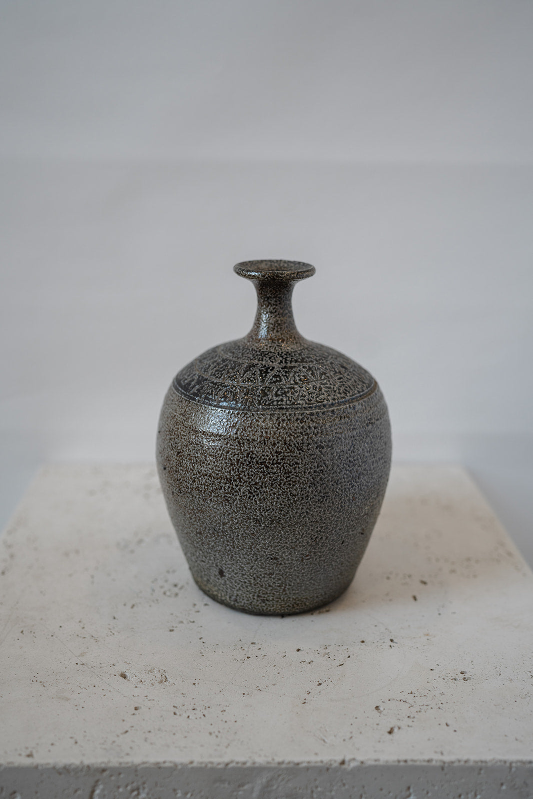 Large Gray Ceramic Piece